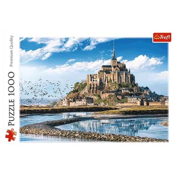 Puzzle Trefl Mont Saint-Michel, France 10+/ Количество деталей: 1000 photo 3 Puzzle Trefl Mont Saint-Michel, France 10+/ Количество деталей: 1000 photo 3