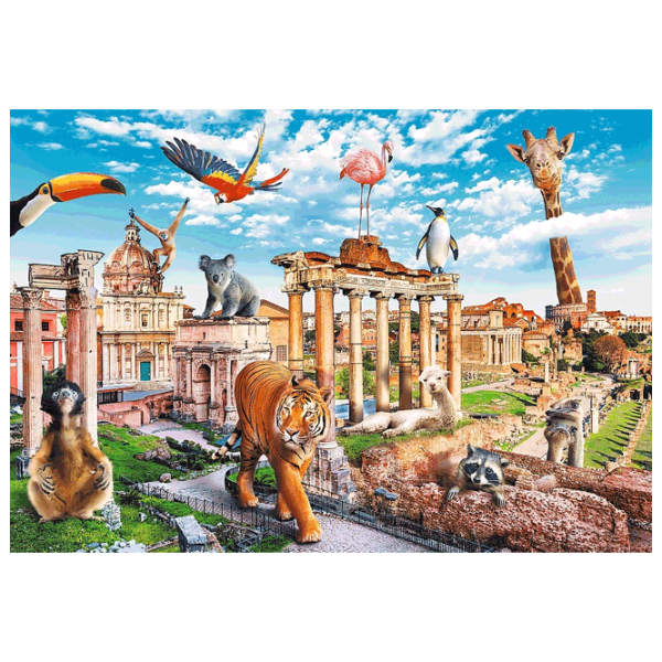 Puzzle Trefl Wild Rome 10+/ Количество деталей: 1000 photo 1 Puzzle Trefl Wild Rome 10+/ Количество деталей: 1000 photo 1