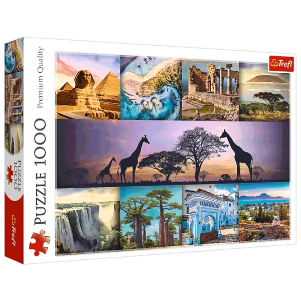 Puzzle Trefl Africa 12+/ Количество деталей: 1000 photo 1