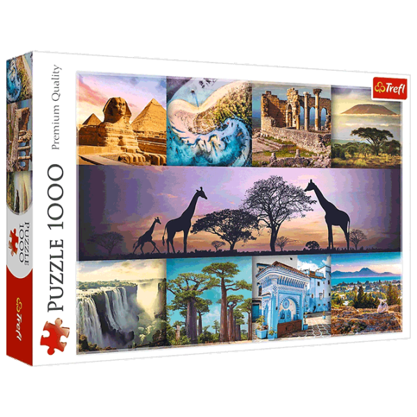 Puzzle Trefl Africa 12+/ Количество деталей: 1000 photo 1