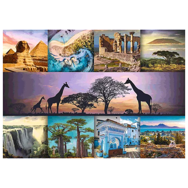 Puzzle Trefl Africa 12+/ Количество деталей: 1000 photo 2