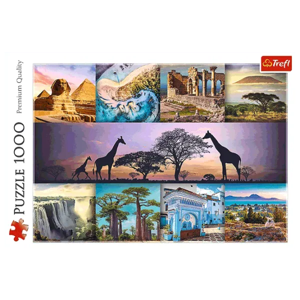 Puzzle Trefl Africa 12+/ Количество деталей: 1000 photo 3