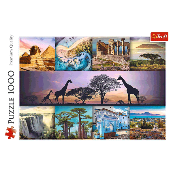 Puzzle Trefl Africa 12+/ Количество деталей: 1000 photo 3