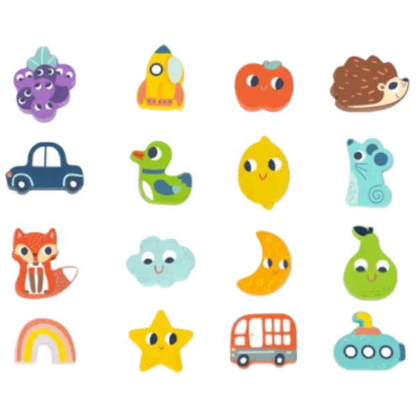 Puzzle Tooky Toy TH324 3+/ Количество деталей: 16 photo 2