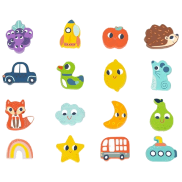 Puzzle Tooky Toy TH324 3+/ Количество деталей: 16 photo 2