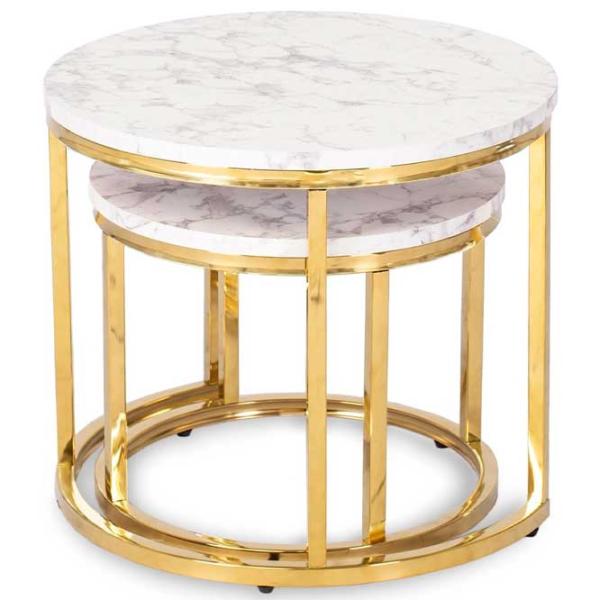 Măsuță de cafea Mebel Elite Olis 5718115 Marble photo 4