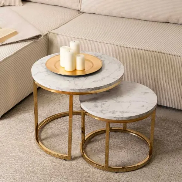 Măsuță de cafea Mebel Elite Olis 5718115 Marble photo 5