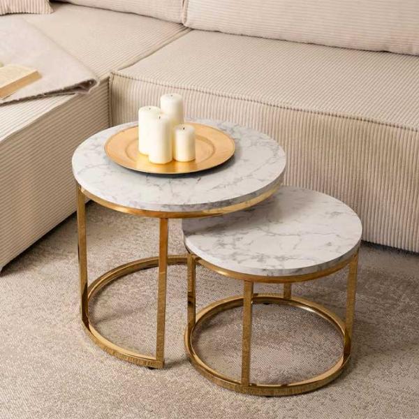 Măsuță de cafea Mebel Elite Olis 5718115 Marble photo 5