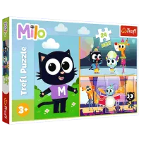 Puzzle Trefl The Adventures of Little Milo the Cat 3+/ Количество деталей: 24