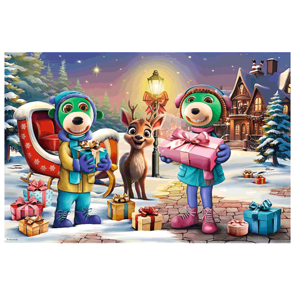 Puzzle Trefl Winter time with Treflik 3+/ Numărul de piese: 24 photo 2 Puzzle Trefl Winter time with Treflik 3+/ Numărul de piese: 24 photo 2