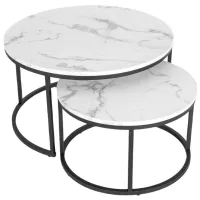 Журнальный столик Mebel Elite Dafne Max 5718154 Мраморный