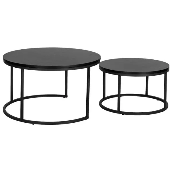 Măsuță de cafea Mebel Elite Manu Max 5718324 Black photo 1