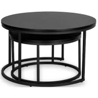 Măsuță de cafea Mebel Elite Manu Max 5718324 Black photo 4