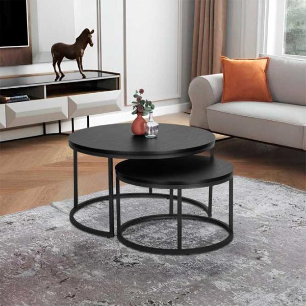 Măsuță de cafea Mebel Elite Manu Max 5718324 Black photo 5