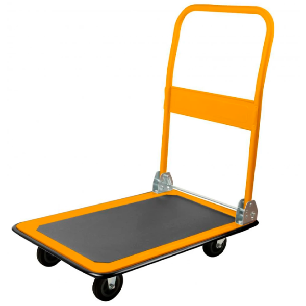 Cărucior cu platformă Tolsen 62606 Orange / 300 kg photo 1 Cărucior cu platformă Tolsen 62606 Orange / 300 kg photo 1