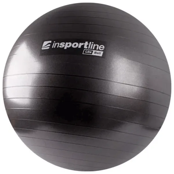 Fitball Insportline Lite Ball 55 cm / Black photo 1