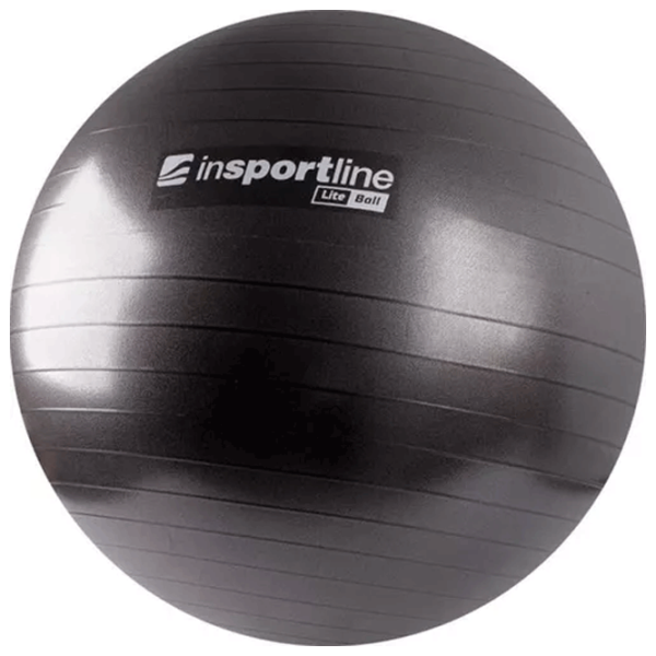 Fitball Insportline Lite Ball 55 cm / Black photo 1