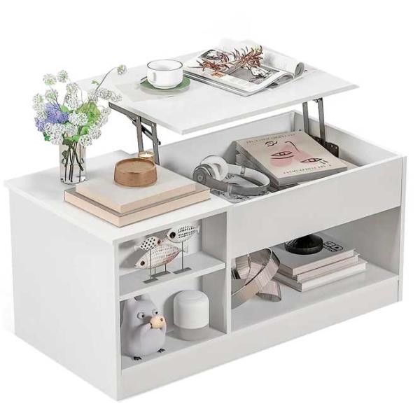 Măsuță de cafea Costway JV10869 5675803 White photo 1