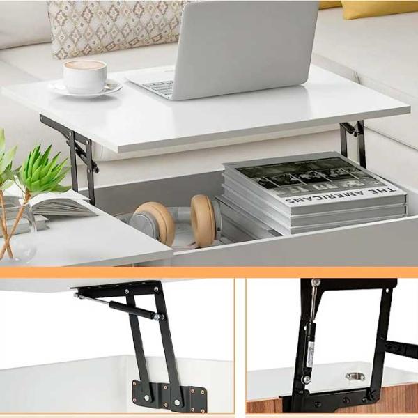 Măsuță de cafea Costway JV10869 5675803 White photo 4