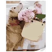 Картина по номерам Strateg Неожиданная встреча SS1127 40 x 30 cm / Вертикальная