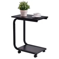 Журнальный столик Costway HW56369 5571032 Черный