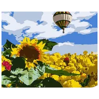 Картина по номерам Strateg Краски лета SS1088 40 x 30 cm / Горизонтальная