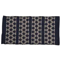 Текстильный коврик Tendence 43673  Хлопок / Черный