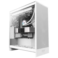 Carcasă NZXT H7 Flow RGB (2024) Mid Tower / White photo 2