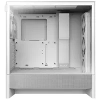 Carcasă NZXT H5 Flow RGB (2024) Mid Tower / White photo 3
