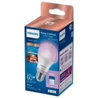 Bec inteligent LED Philips Smart LED Bulb 929003601021 E27 / 8.5 W / 2200 K / 806lm / White photo 2
