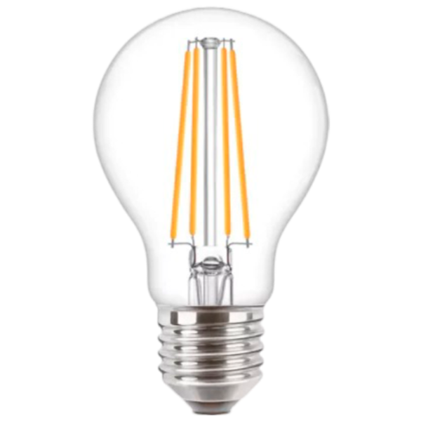 Лампочка светодиодная филаментная Philips CorePro LEDbulb 929001387362 E27 / 7 Вт / 2700 K / 806лм / Yellow photo 1 Лампочка светодиодная филаментная Philips CorePro LEDbulb 929001387362 E27 / 7 Вт / 2700 K / 806лм / Yellow photo 1
