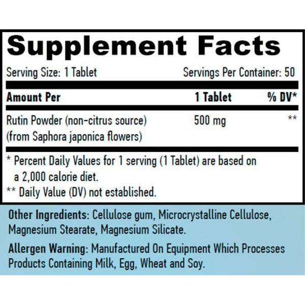Antioxidanți Haya Labs Rutin 500 mg (853809007103) Numărul de capsule: 50 photo 2 Antioxidanți Haya Labs Rutin 500 mg (853809007103) Numărul de capsule: 50 photo 2