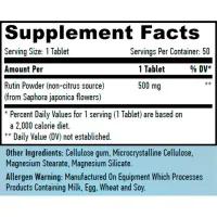 Антиоксиданты Haya Labs Rutin 500 mg (853809007103) Количество капсул: 50 photo 2