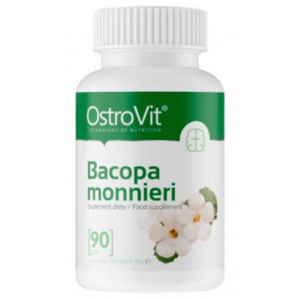 Antioxidanți OstroVit Bacopa Monnieri (5903246220841) Numărul de capsule: 90 photo 1