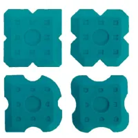 Set șpacluri BIHUI STAK4 Green / Plastic photo 2