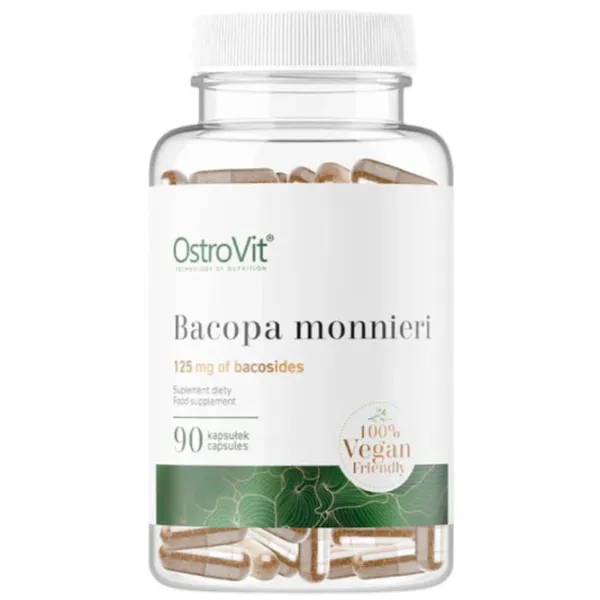 Antioxidanți OstroVit Bacopa Monnieri VEGE (5903246226607) Numărul de capsule: 90 photo 1 Antioxidanți OstroVit Bacopa Monnieri VEGE (5903246226607) Numărul de capsule: 90 photo 1