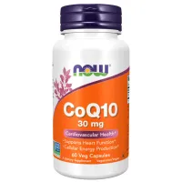 Антиоксиданты Now Foods CoQ10 30mg (733739031846) Количество капсул: 60