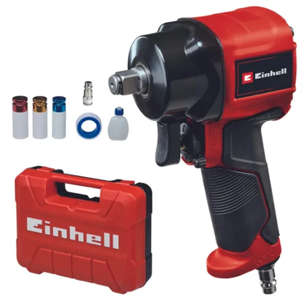 Пневмопистолет Einhell TC-PW 610 COMPACT  8 бар / Красный photo 2