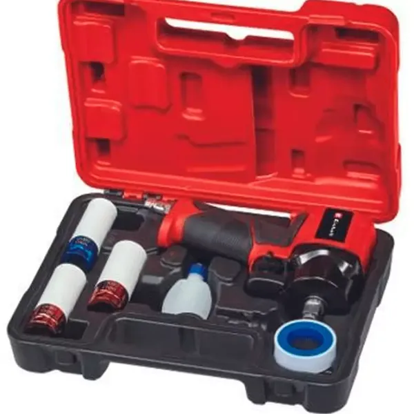Пневмопистолет Einhell TC-PW 610 COMPACT  8 бар / Красный photo 4