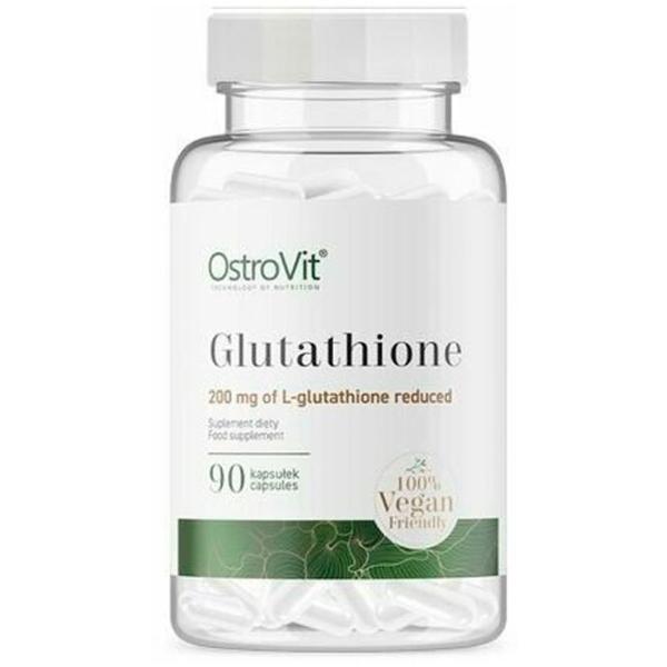Antioxidanți OstroVit Glutathione VEGE (5903246227246) Numărul de capsule: 90 photo 1 Antioxidanți OstroVit Glutathione VEGE (5903246227246) Numărul de capsule: 90 photo 1