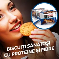 Протеиновые батончики Balkan Pharmaceuticals Biscuit Pro Health Шоколад (4840982012822) 40 г photo 5
