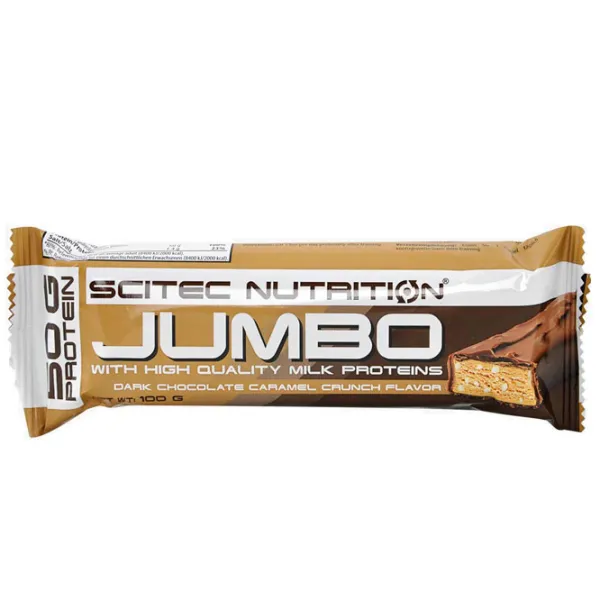 Batoane proteice Scitec Nutrition Jumbo Bar Ciocolată (5999100001800) 100 g photo 3