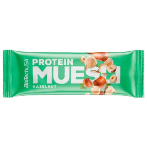 Batoane proteice BioTechUSA Protein Muesli Alune (5999076226801) 35 g photo 1 Batoane proteice BioTechUSA Protein Muesli Alune (5999076226801) 35 g photo 1