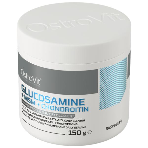 Condroprotectoare OstroVit Glucos + MSM + Chondr (5903933918426) 2.5 g photo 2