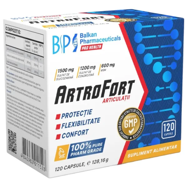 Condroprotectoare Balkan Pharmaceuticals ArtroFort (4840982011528)  photo 1 Condroprotectoare Balkan Pharmaceuticals ArtroFort (4840982011528)  photo 1