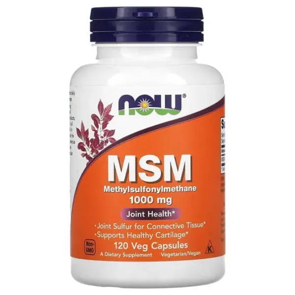 Condroprotectoare Now Foods MSM 1000mg (733739021205)  photo 1