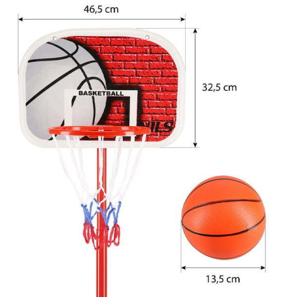 Stand de baschet Nils ZDK881G  Красный / Cталь photo 5 Stand de baschet Nils ZDK881G  Красный / Cталь photo 5