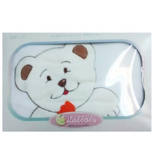Plapumă Italbaby Teddy  Fleece / Beige photo 1