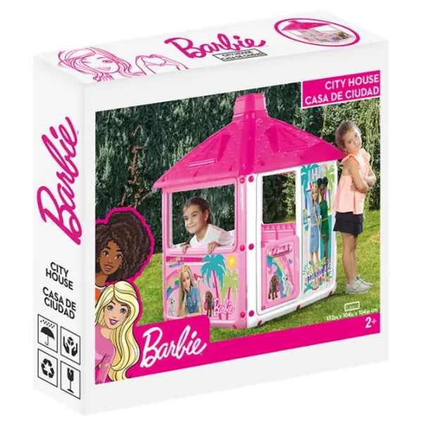 Домик Dolu Barbie 3 года - / Розовый photo 2