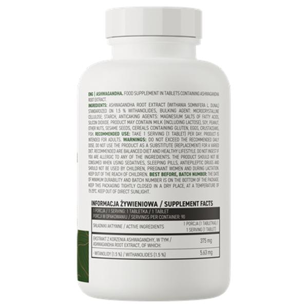 Stimulatoare de testosteron OstroVit Ashwagandha (5902232617566) 90 photo 3 Stimulatoare de testosteron OstroVit Ashwagandha (5902232617566) 90 photo 3